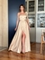 Vestido De Festa Gisele Nude / Dourado na internet