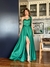 Vestido De Festa Gisele Verde Bandeira na internet
