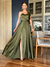 Vestido De Festa Gisele Verde Oliva - Lovissa Moda Festa