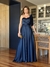 Vestido De Festa Gisele Azul Marinho