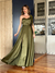 Vestido De Festa Gisele Verde Oliva - loja online