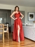 Vestido De Festa Gisele Terracota