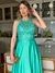 Vestido De Festa Heloisa Verde Tiffany / Verde jade na internet
