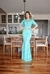 Vestido De Festa Manuela Renda Verde Tiffany - comprar online