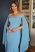 Vestido De Festa Maitê Azul Serenity