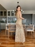 Vestido de Festa Safira Dourado