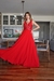 Vestido De Festa Helena Vermelho