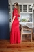 Vestido De Festa Manuela Renda Vermelho na internet