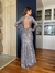Vestido Milena Paetê Prata - comprar online