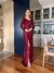 Vestido Milena Paetê Marsala - comprar online