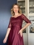Vestido De Festa Izabel Bordado Marsala - comprar online