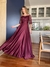 Vestido De Festa Izabel Bordado Marsala na internet