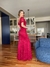 Imagem do Vestido De Festa Layla Vinho 1