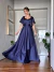 Vestido De Festa Amanda Azul Marinho - comprar online