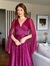 Vestido De Festa Cintia Tule Glitter Fúcsia - loja online