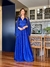 Vestido De Festa Cintia Tule Glitter Azul Royal 3 - loja online