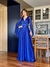 Vestido De Festa Cintia Tule Glitter Azul Royal 3