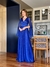 Vestido De Festa Cintia Tule Glitter Azul Royal 3 - comprar online