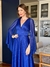 Vestido De Festa Cintia Tule Glitter Azul Royal 3 - comprar online