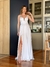 Vestido De Festa Jade Off White /Branco pérola