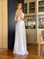 Vestido De Festa Jade Off White /Branco pérola