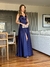 Vestido De Festa Juliana Azul Marinho