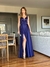 Vestido De Festa Juliana Azul Marinho