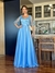 Vestido De Festa Lilian Azul Serenity