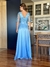 Vestido De Festa Lilian Azul Serenity