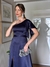 Vestido de festa Longo Mayara Azul Marinho - loja online