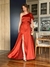 Vestido de festa Longo Mayara Terracota