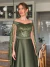 Vestido De Festa Maisa Verde Oliva - Lovissa Moda Festa