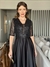 Vestido De Festa Mariana Paetê Preto - comprar online