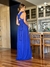 Vestido De Festa Natália Azul Royal - loja online