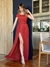 Vestido De Festa Natália Terracota Escuro - comprar online