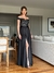 Vestido De Festa Priscila Bordado Preto - comprar online