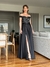 Vestido De Festa Priscila Bordado Preto