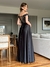 Vestido De Festa Priscila Bordado Preto - comprar online
