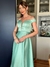 Vestido De Festa Rafaela Verde Menta 2 - comprar online