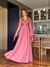 Vestido De Festa Samara Rosa Canela/ rose - loja online