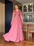 Vestido De Festa Samara Rosa Canela - Lovissa Moda Festa
