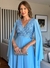 Vestido De Festa Samara Azul Serenity / Azul Tiffany