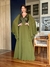 Vestido De Festa Samara Verde Oliva 3 - loja online