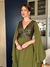 Vestido De Festa Samara Verde Oliva 3 - comprar online