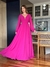 Imagem do Vestido De Festa Serena Chiffon Pink 1 / Rosa Fucsia