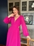 Vestido De Festa Serena Chiffon Pink 1 / Rosa Fucsia - loja online