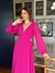 Vestido De Festa Serena Chiffon Pink 1 / Rosa Fucsia