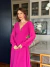 Vestido De Festa Serena Chiffon Pink 1 / Rosa Fucsia - comprar online