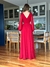Vestido De Festa Serena Chiffon Vermelho 2 - Lovissa Moda Festa
