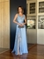 Imagem do Vestido De Festa Sofia 3 Fenda Azul Serenity